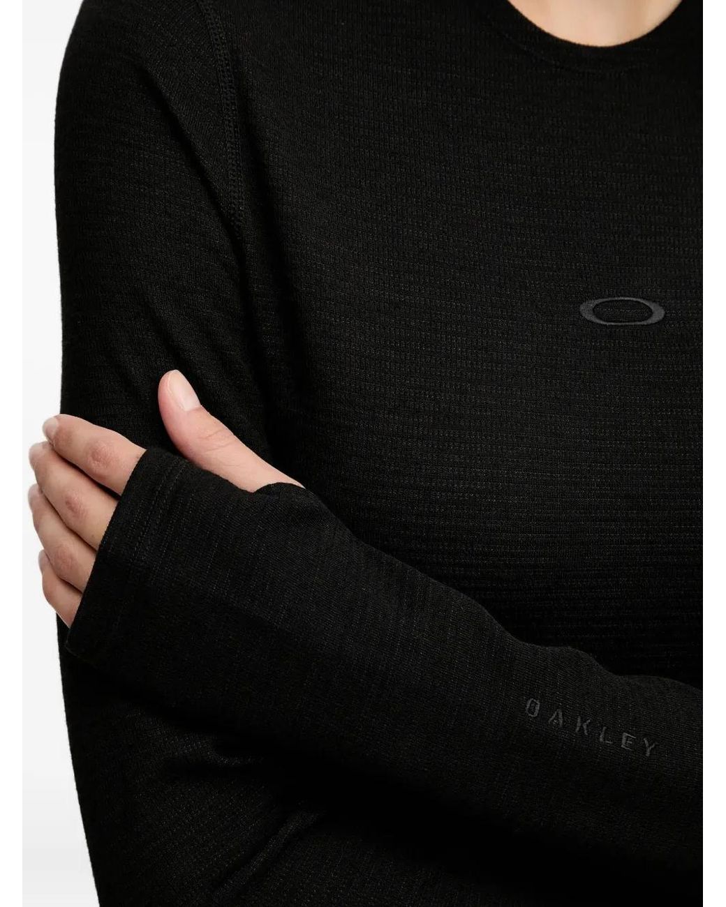 Oakley Black Long-Sleeve Base Layer