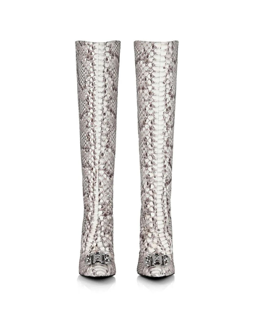 Stivali Plein Medi di Philipp Plein in White