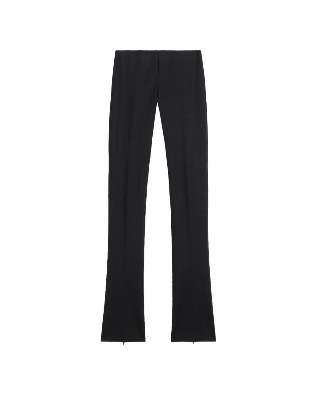 Blumarine Black Zip-Fastening Trousers