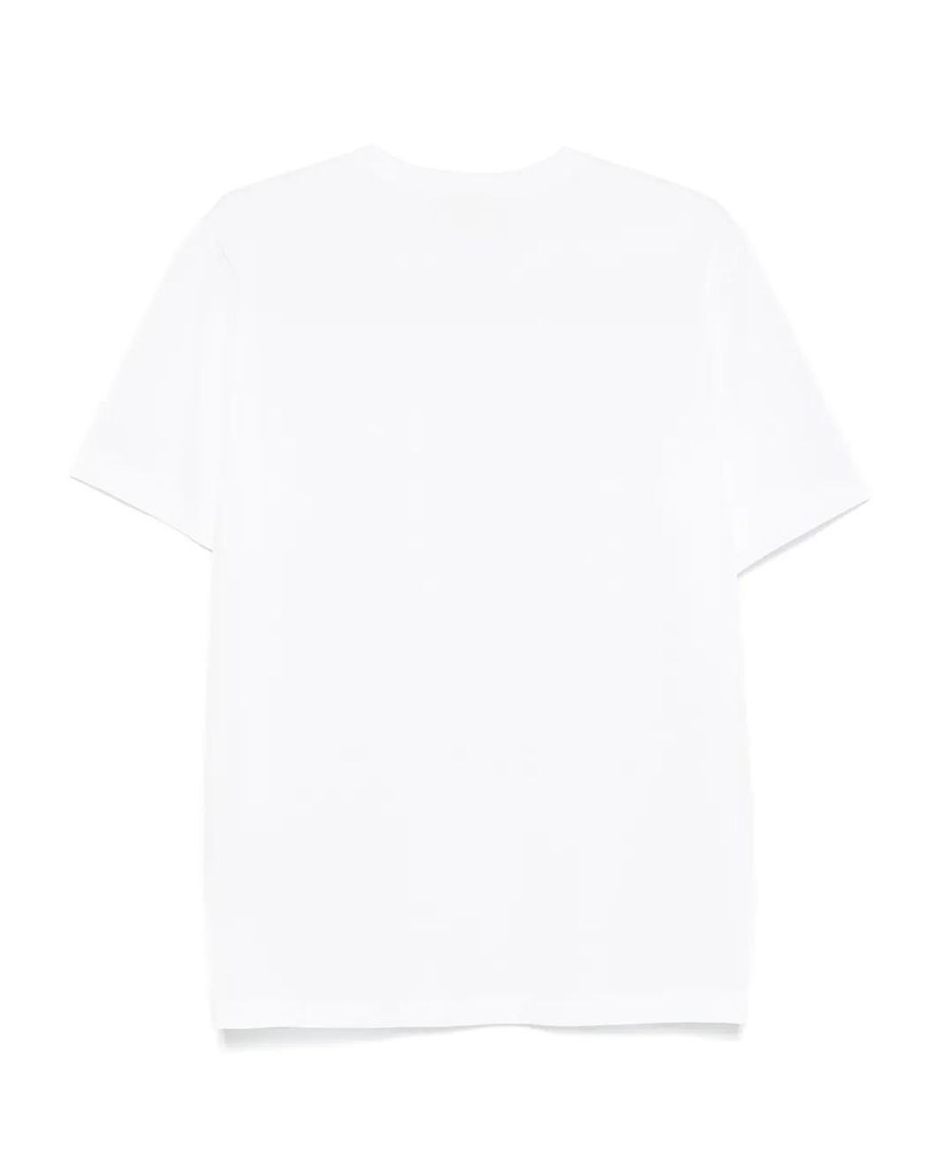 Champion White Logo-patch T-shirt for men
