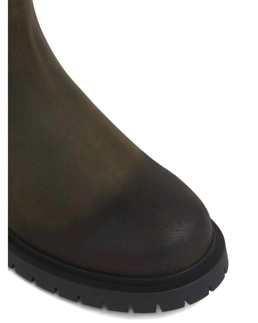Givenchy Brown Leather Chelsea Boots for men