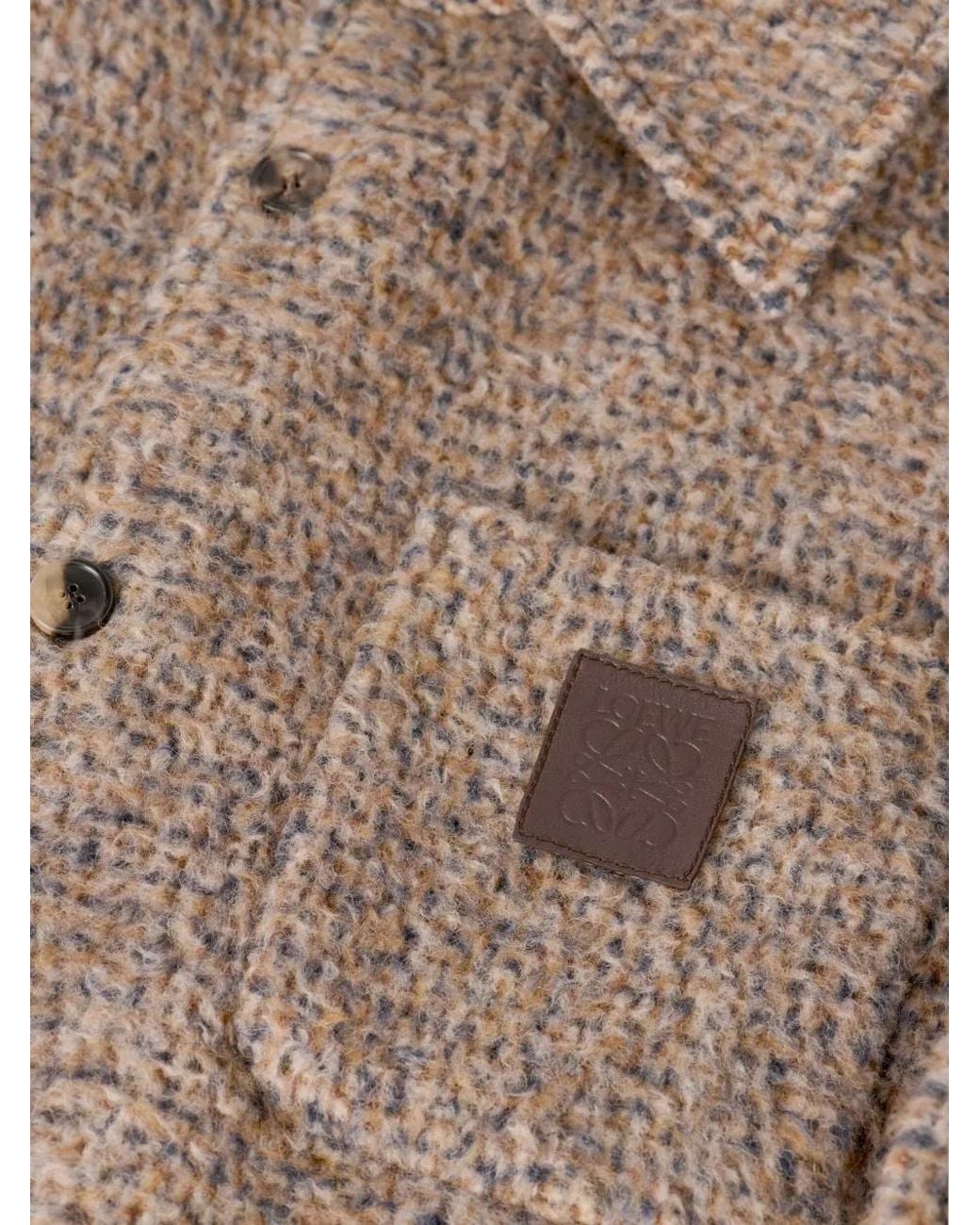 Loewe Jacke Mit Logo-Patch in Brown für Herren