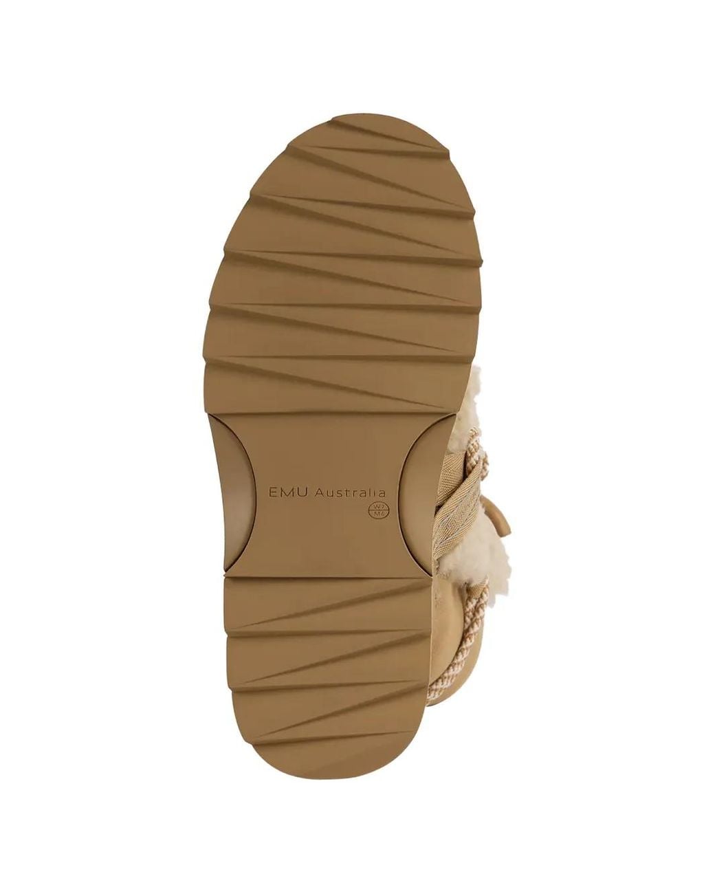EMU Natural Blurred Teddy Ankle Boots