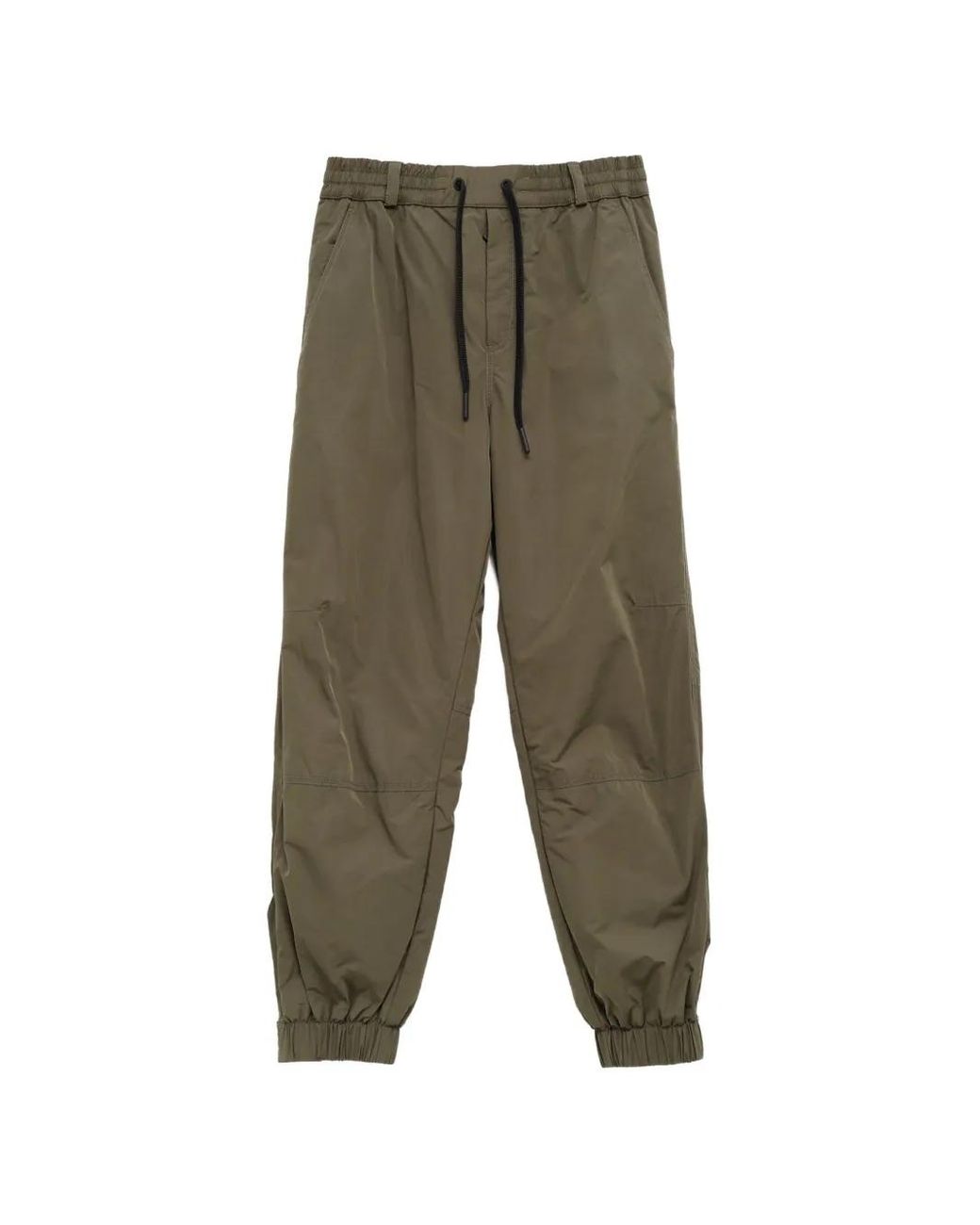 Moncler Green Pantalon De Jogging À Patch Logo for men