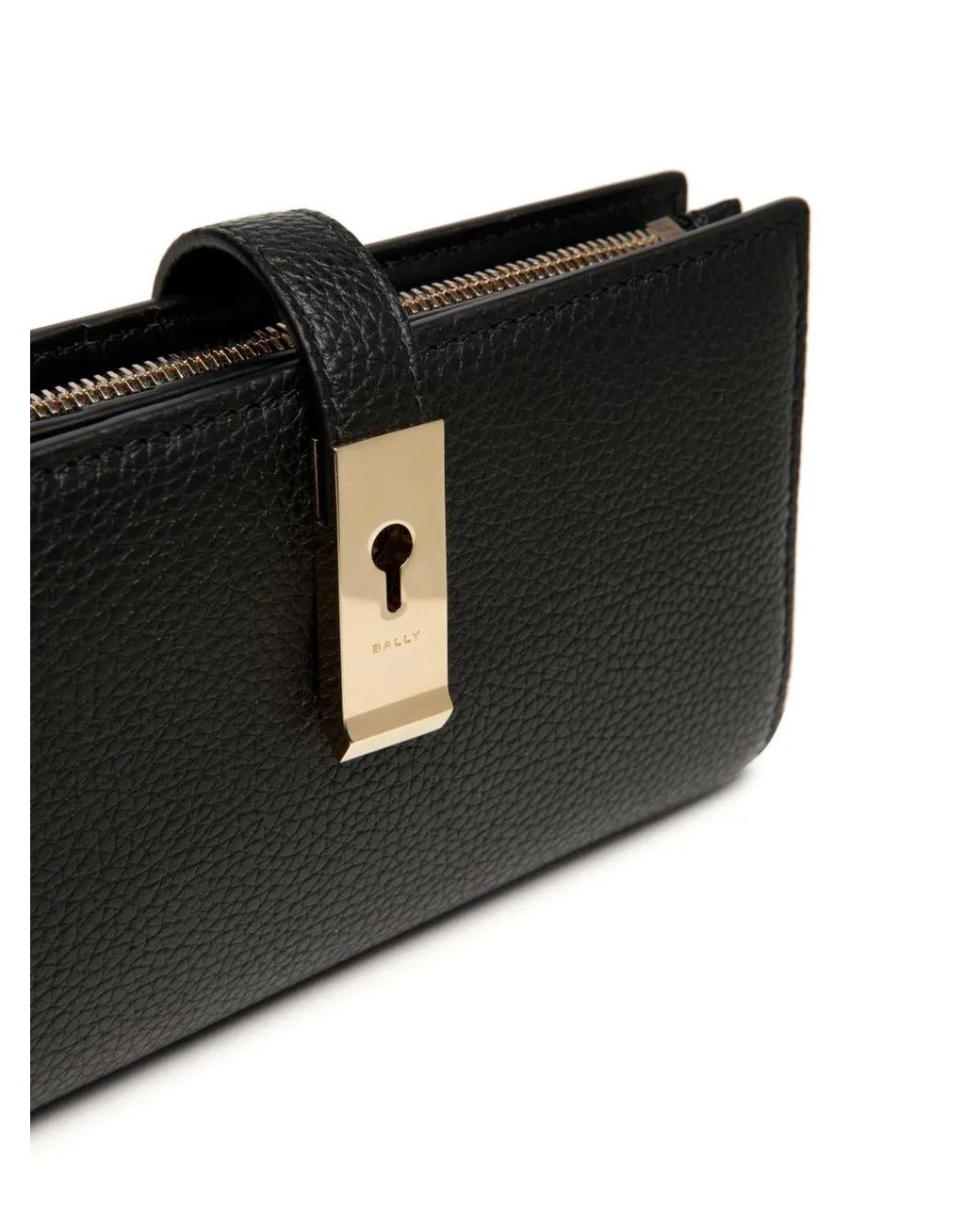 Bally Black Amber Leather Wallet