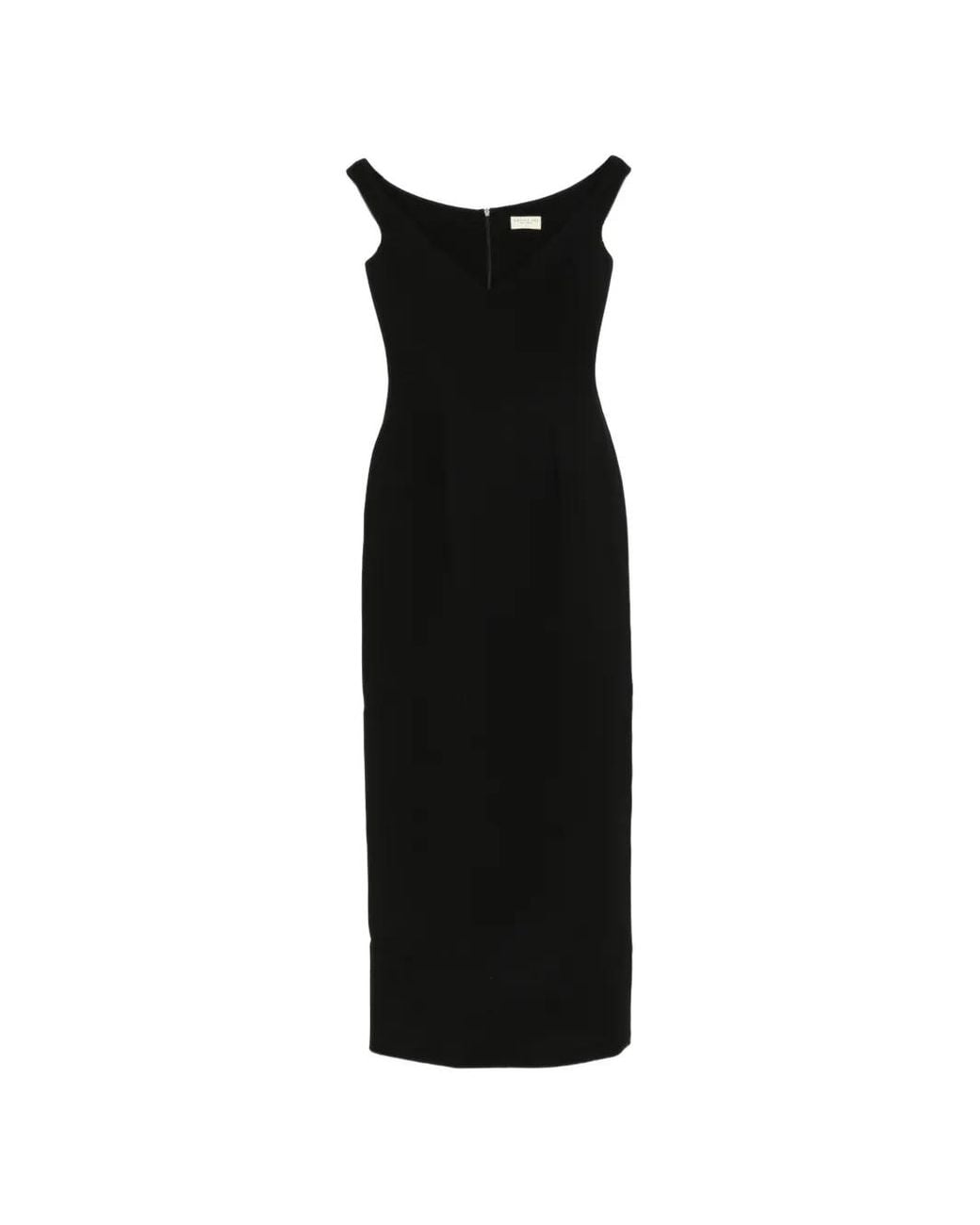 Arcina Ori Black Ellery Off-Shoulder Dress