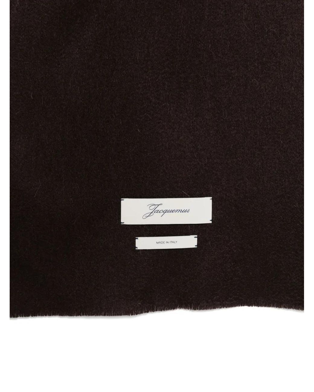Jacquemus Brown The Cachemiro Scarf