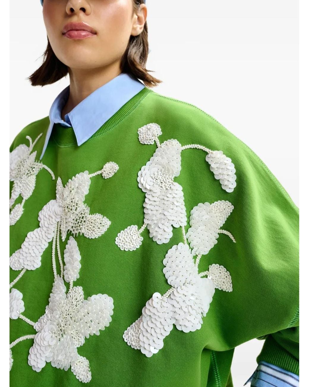Essentiel Antwerp Green Jasa Sweatshirt