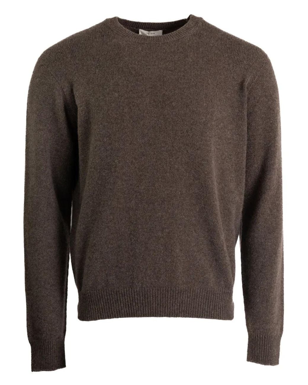 The Row Brown Crewneck Sweater for men