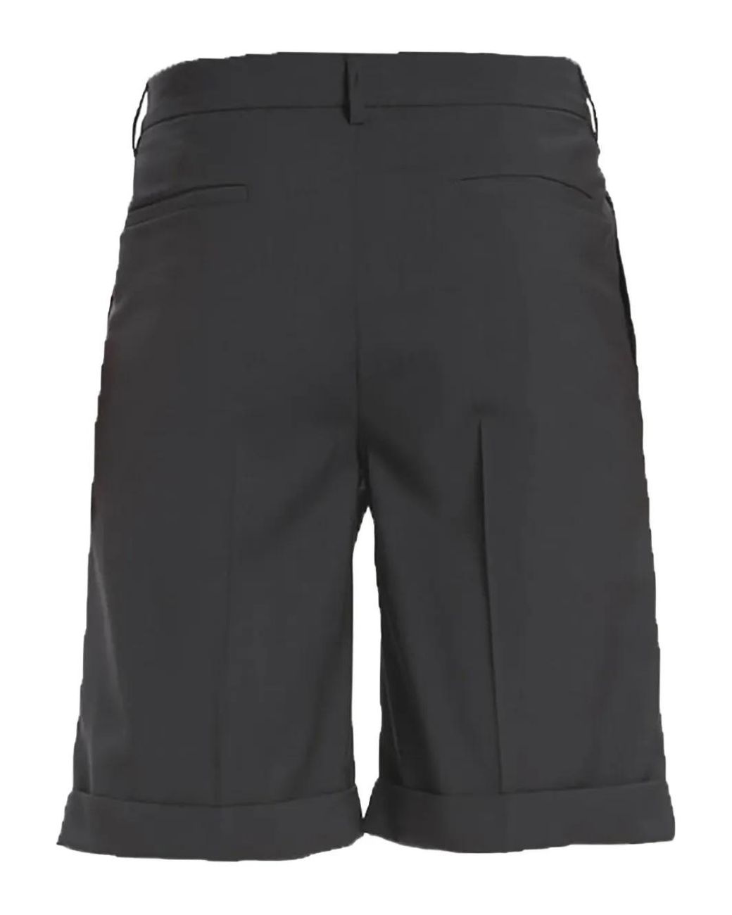 Barena Gray Pleated Tailored Shorts for men