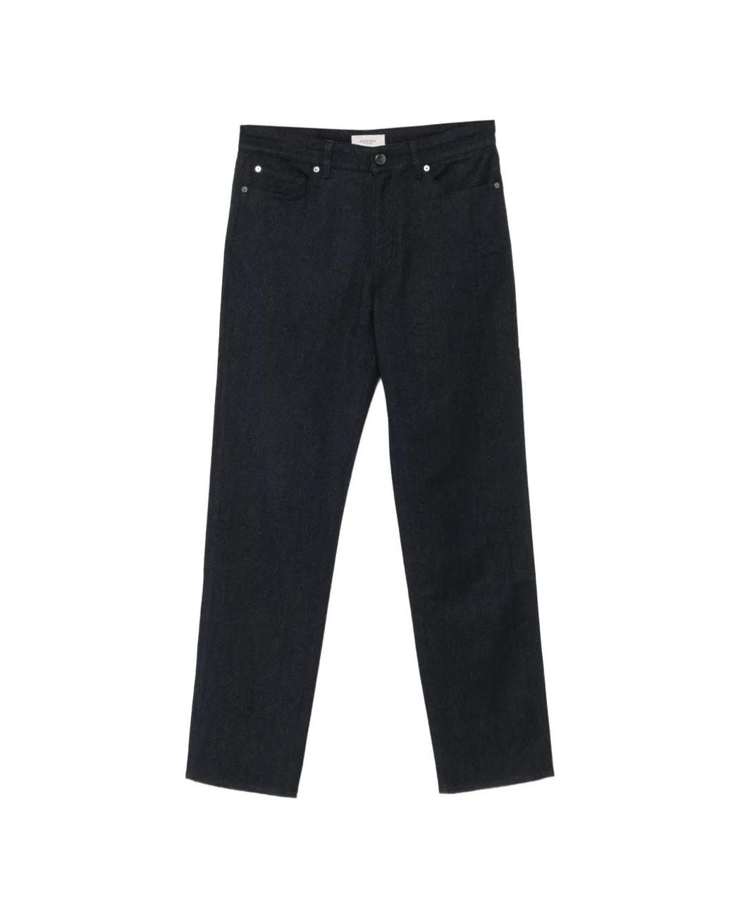 Agnona Blue Straight-Leg Jeans for men