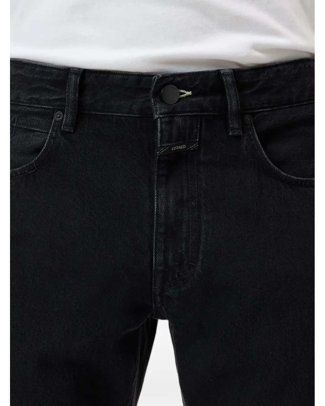 Closed Black Cooper True Jeans for men