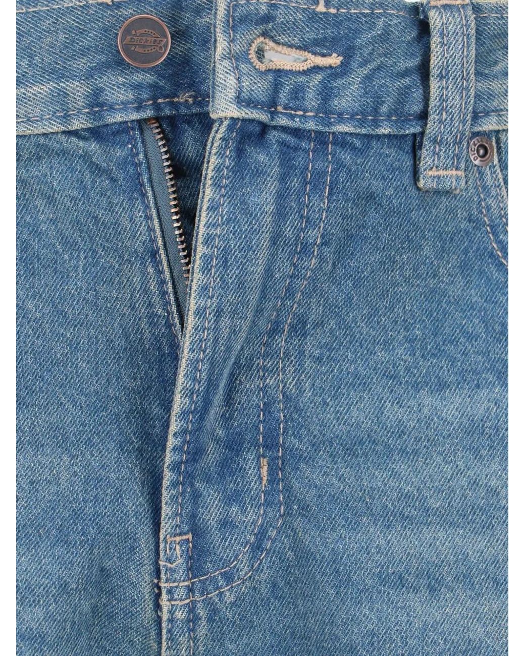 Dickies Blue 954 Straight-Leg Jeans for men