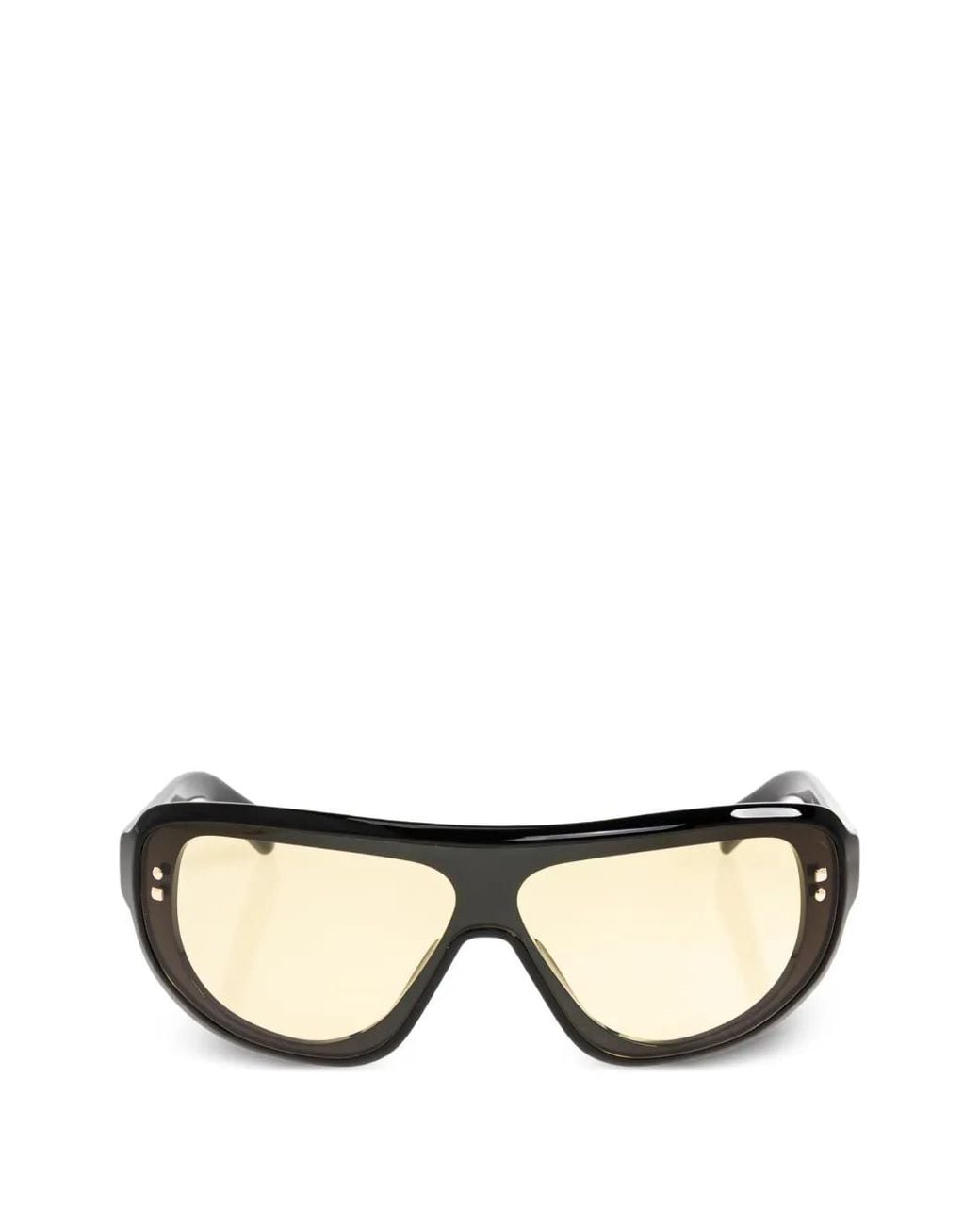 Jacquemus Black Geometric-Frame Sunglasses