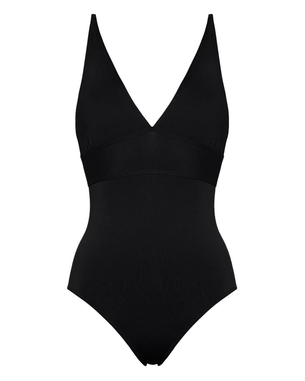 Eres Black Larcin V-Neck Swimsuit