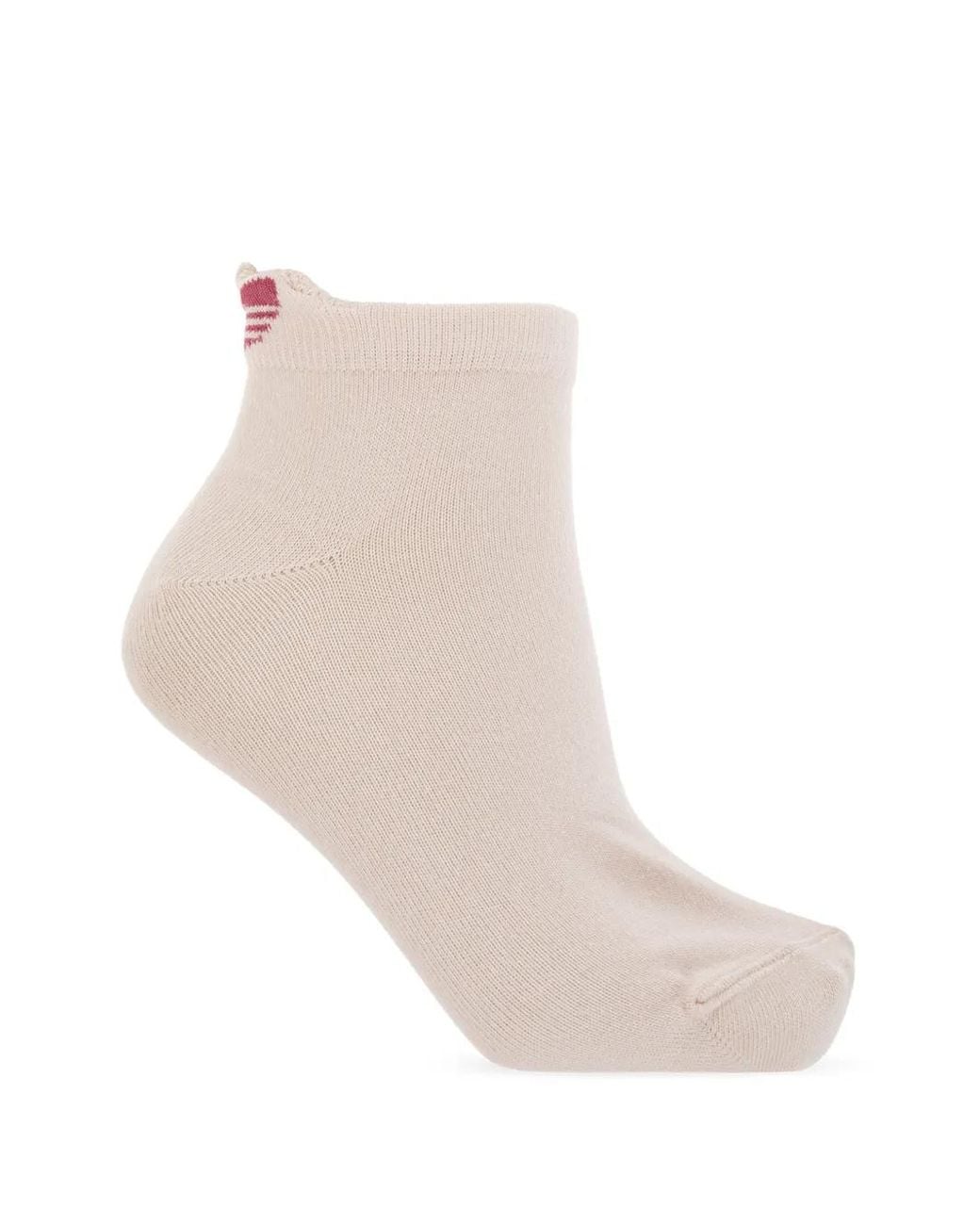 Adidas White Back-Trefoil Socks 2 Pairs
