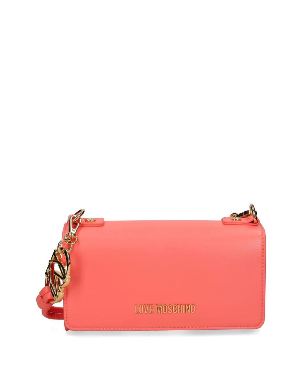 Love Moschino Pink Jewel Shoulder Bag