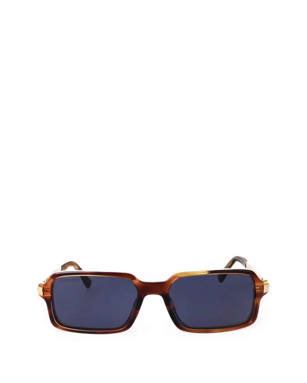 DSquared² Sonnenbrille Mit Eckigem Gestell in Blue für Herren