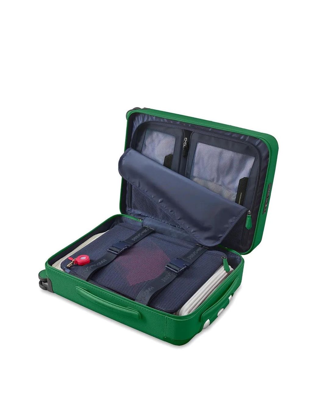 Maison De Sabre Green Valise The Carry On En Cuir