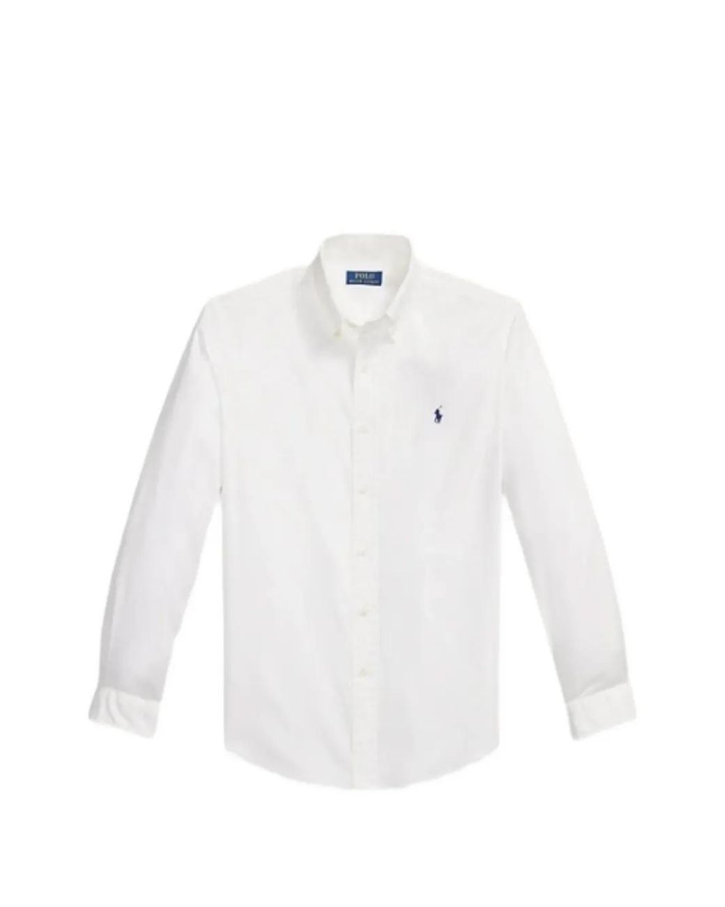 Polo Ralph Lauren White Long Sleeves Sport Shirt for men
