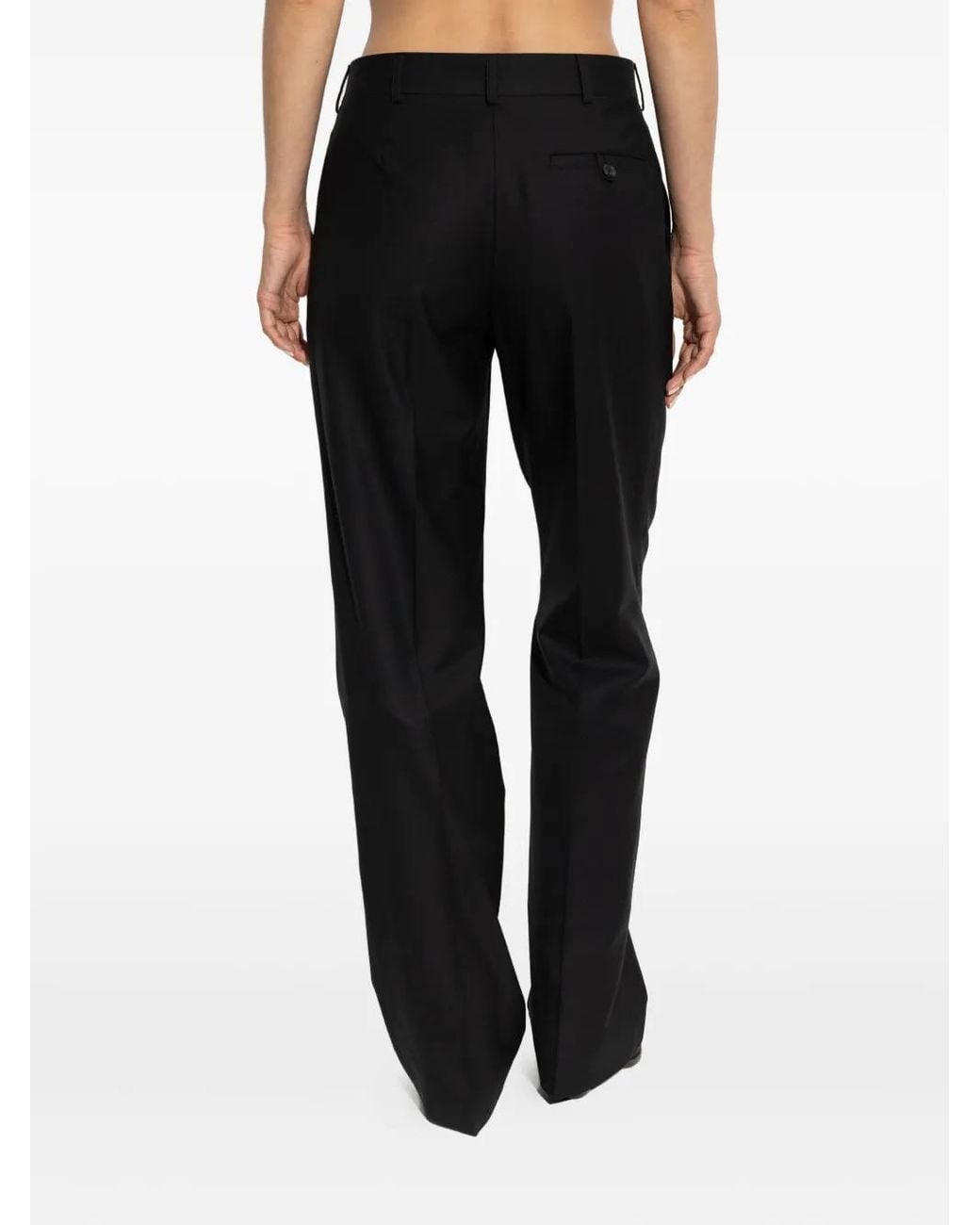 Moschino Wollen Broek in het Black