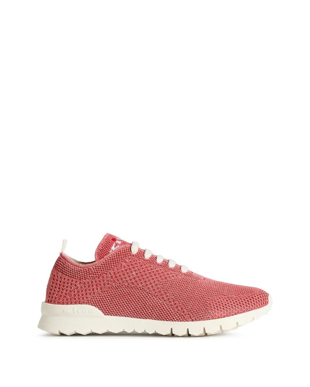 Kiton Pink Fits Knitted Sneakers