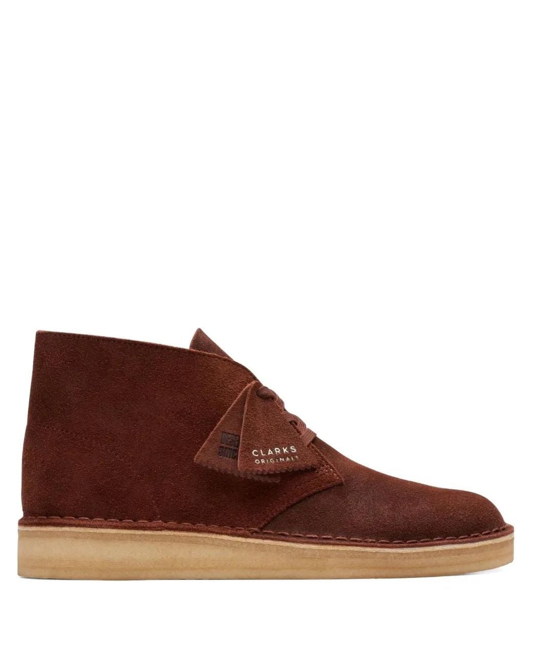 Clarks Brown Desert Coal "British Tan" Desert Boots for men