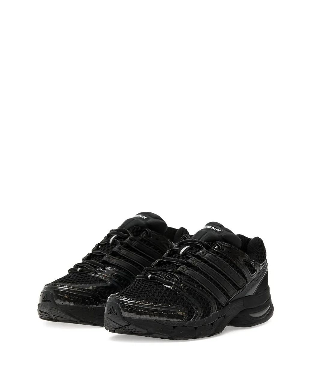 adidas Adistar Control 5 Mesh-Panel Sneakers in Black for Men | Lyst