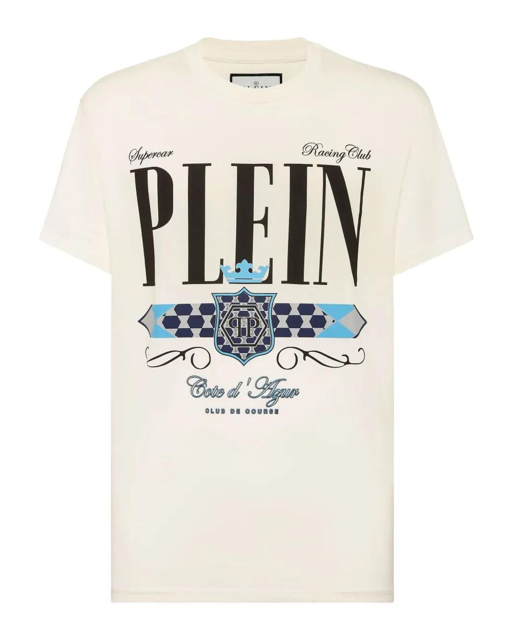 Philipp Plein Natural Plein Stemma T-Shirt for men