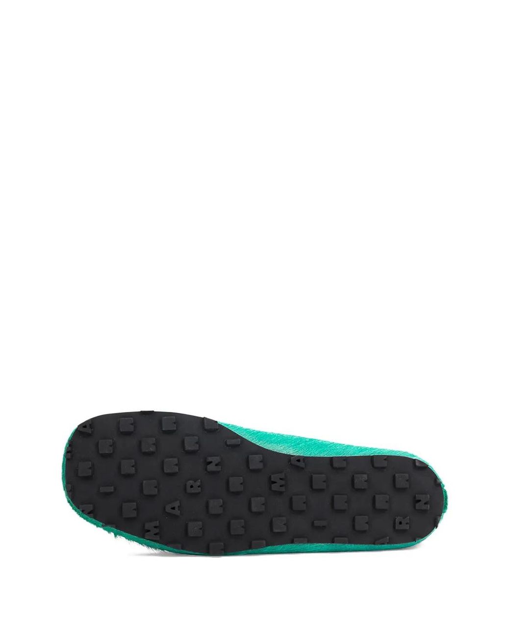 Marni Green Brushed Loafers for men