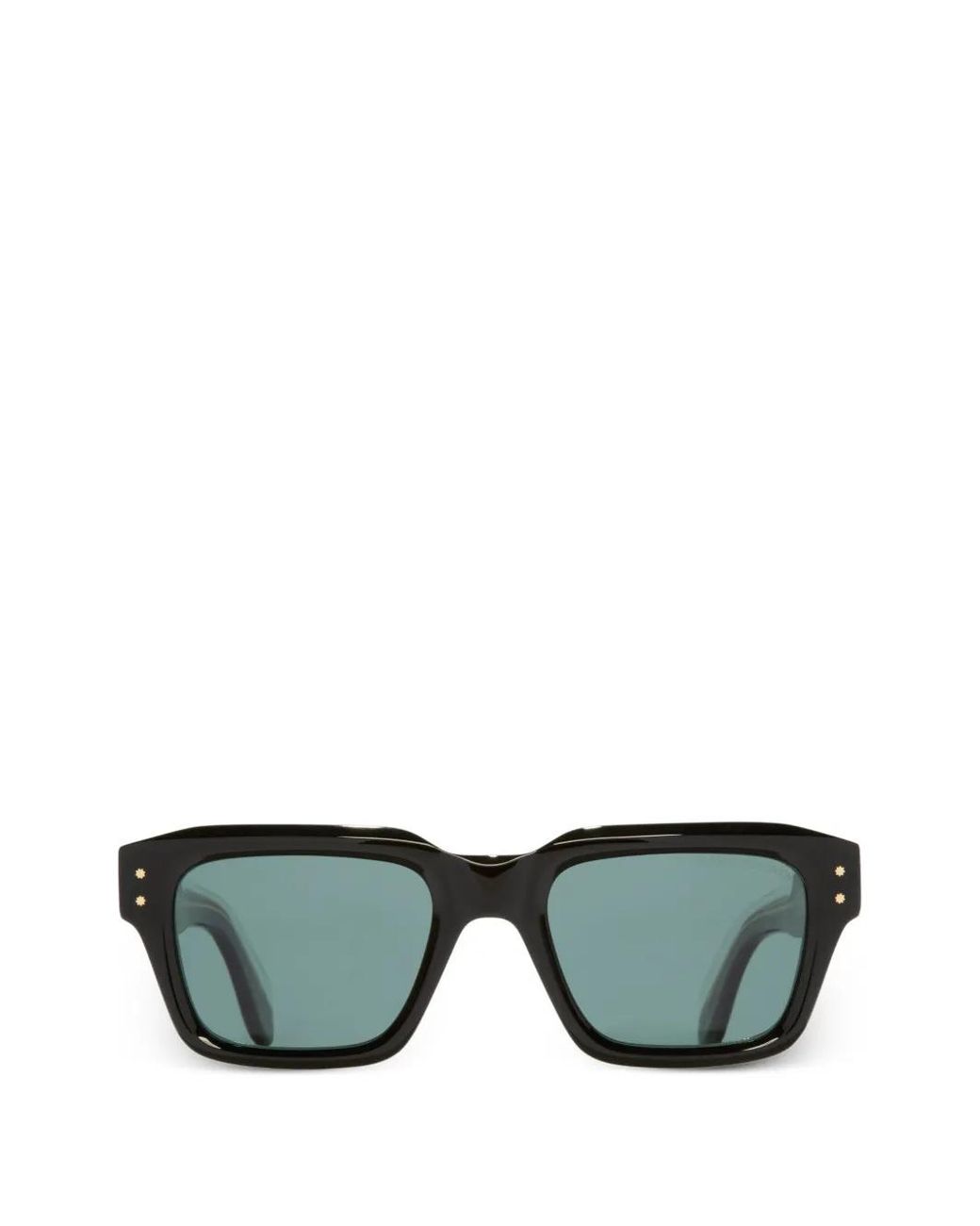 Cutler & Gross Green Polarised Square-Frame Sunglasses