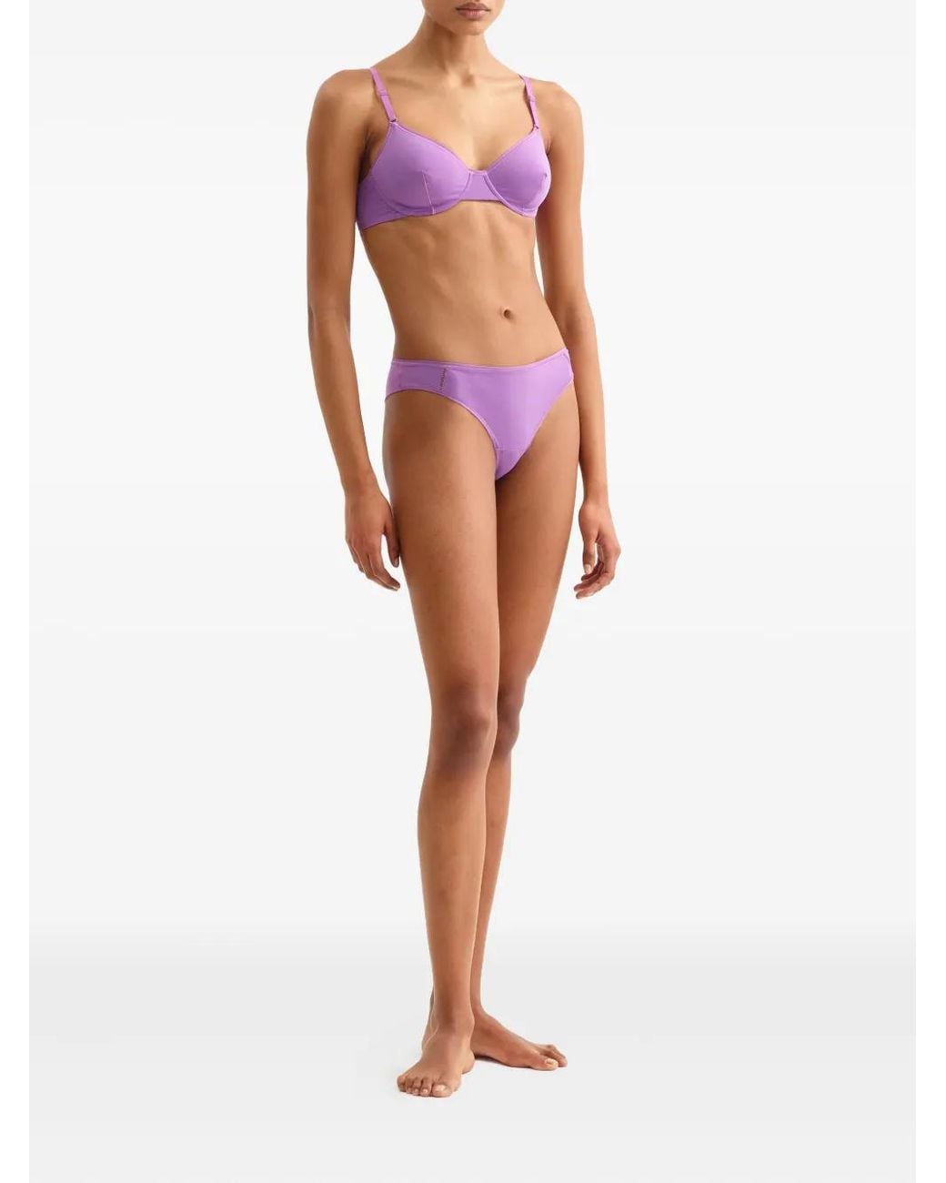 Eres Purple Mika Soyeuse Thong