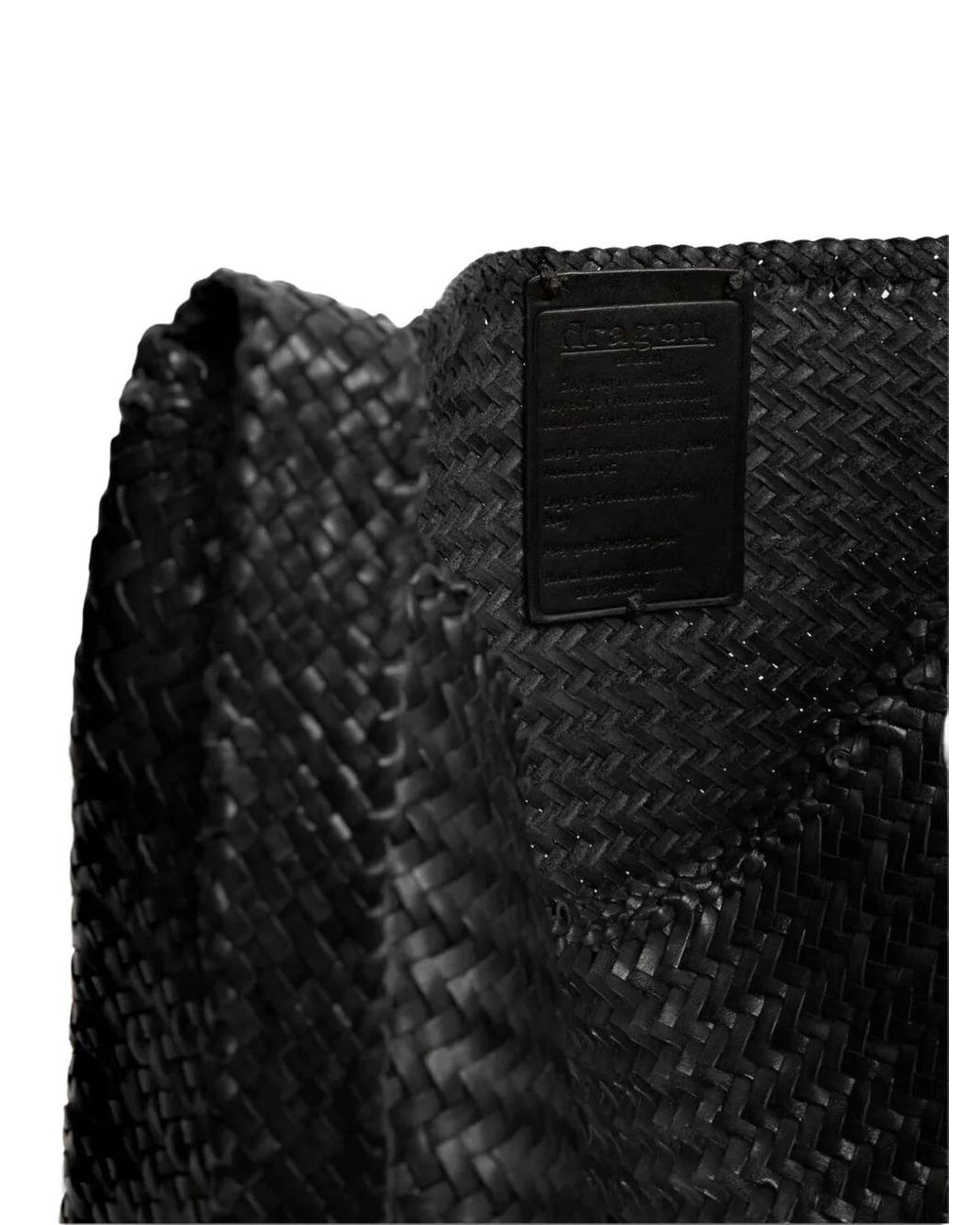 Dragon Diffusion Black Gewebte Ars Schultertasche