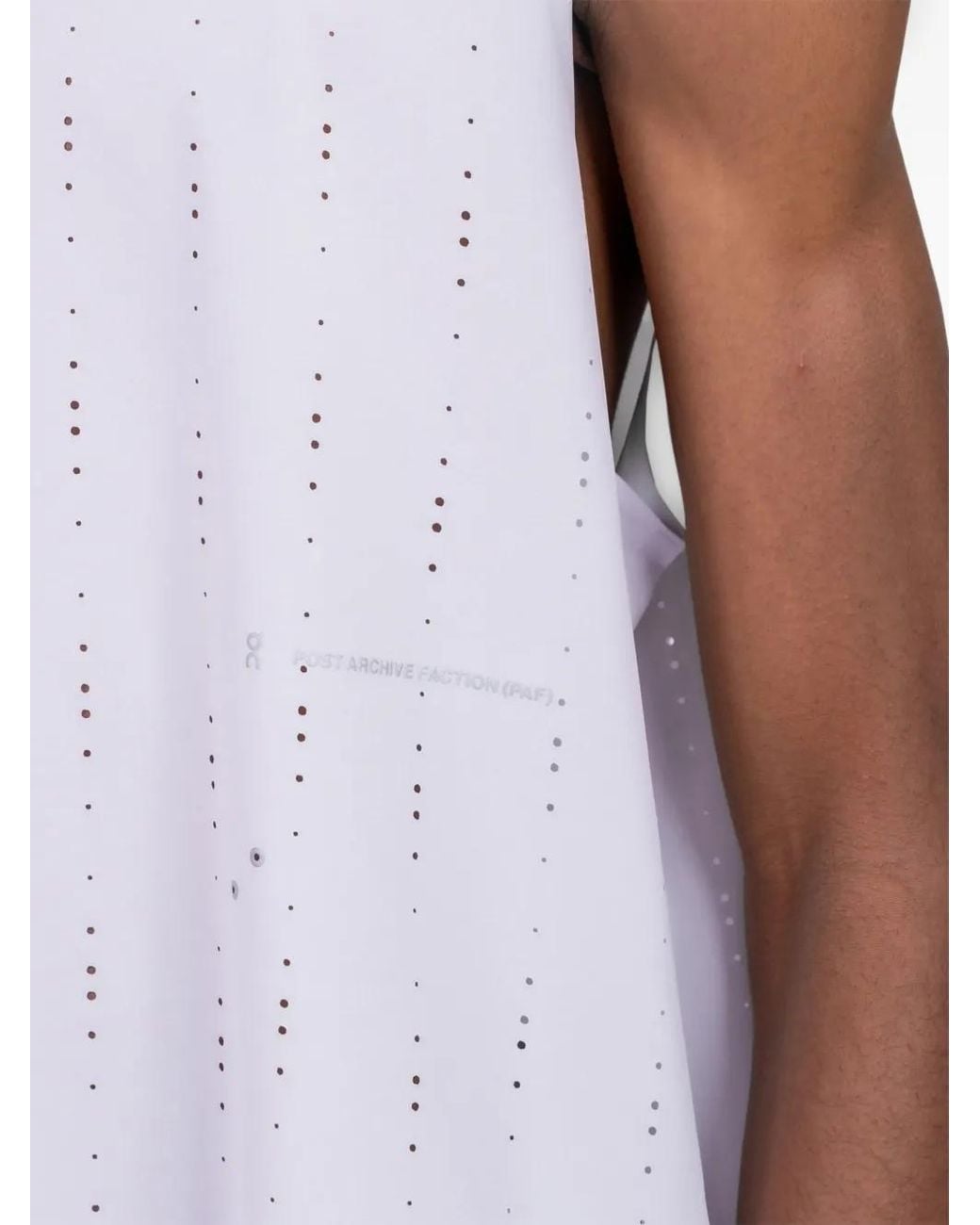 On Shoes Purple X Paf Zero Perforated Vest