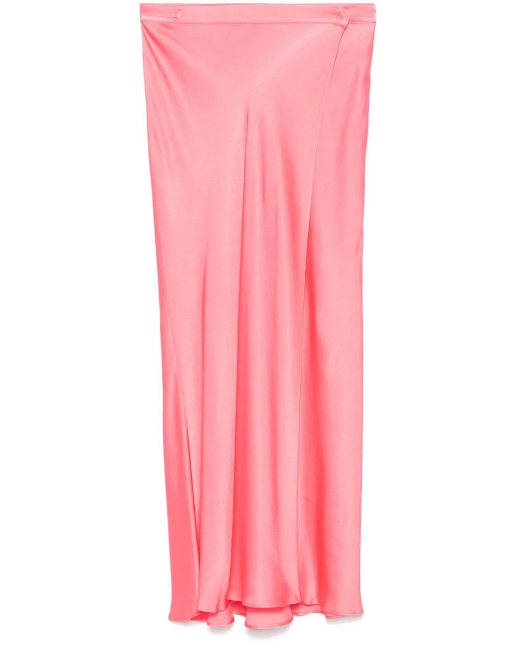 Semicouture Pink Ambra Maxi Skirt
