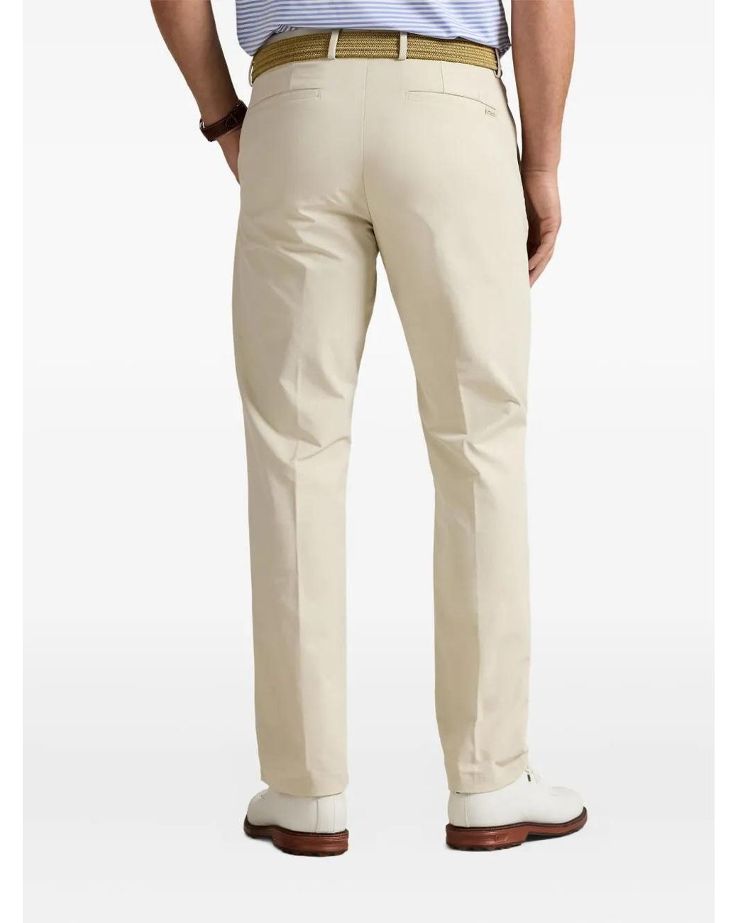 Ralph Lauren Natural Tailored Performance Trousers for men