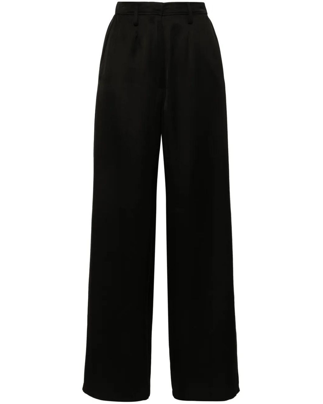 Forte_forte Black Wide-Leg Trousers