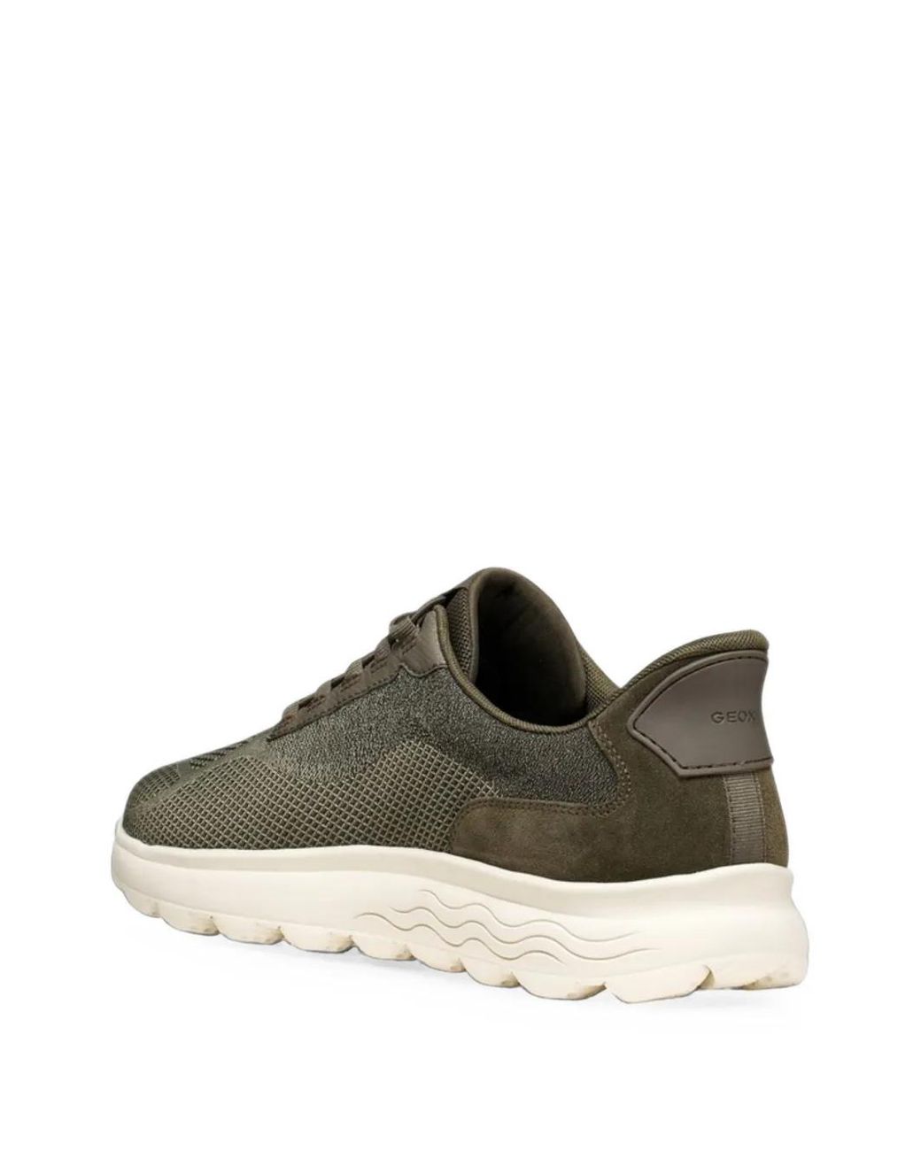 Geox Green Spherica Mesh Sneakers for men
