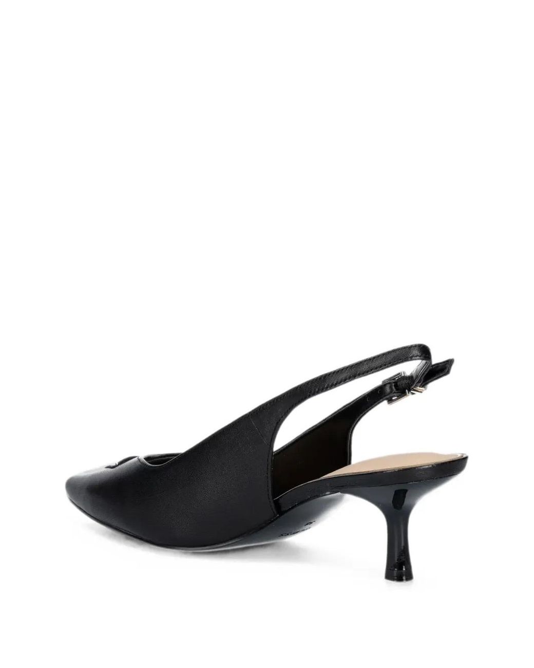 Guess Black Escarpins Yannicke2 À Logo