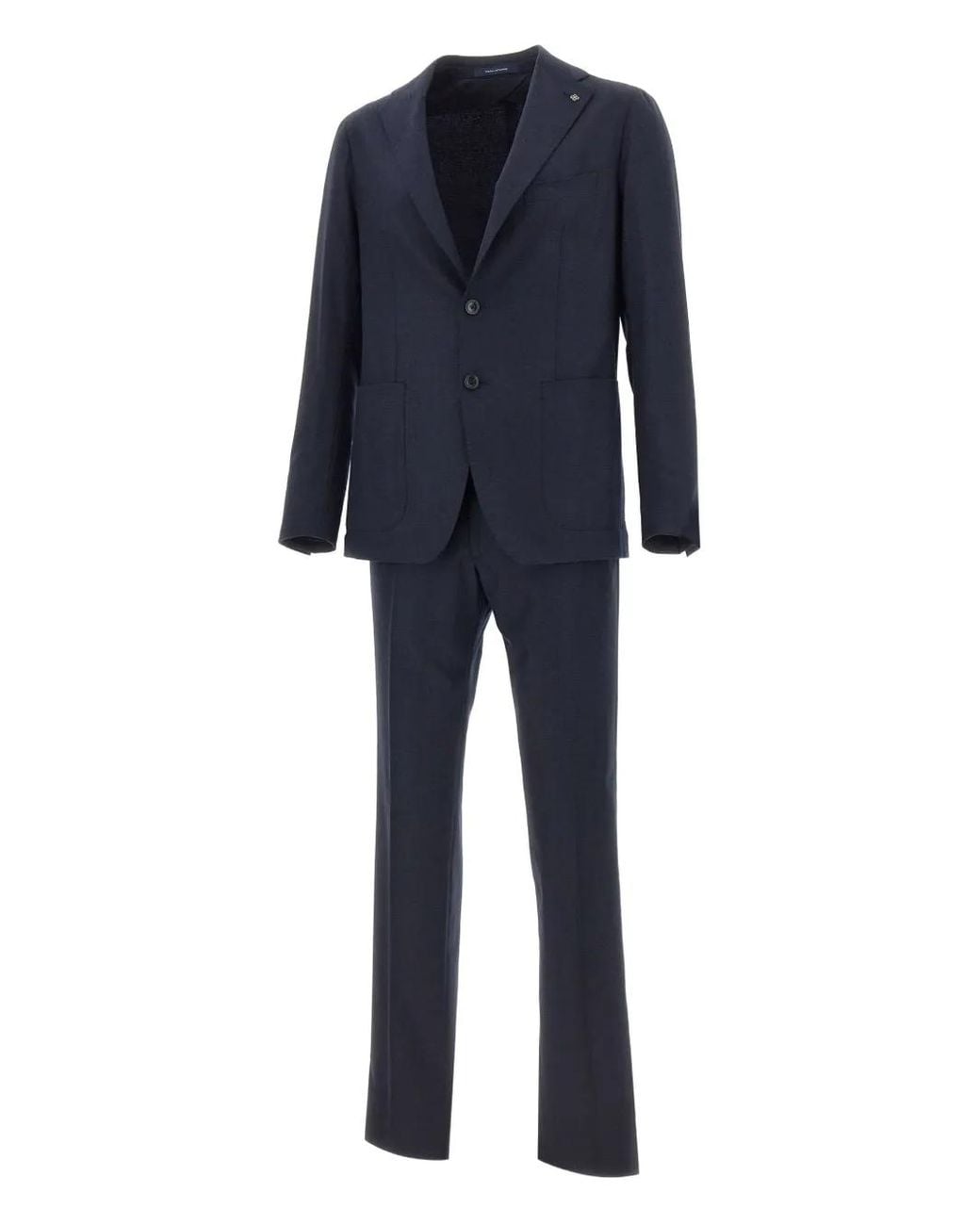 Tagliatore Blue Single-Breasted Suit for men