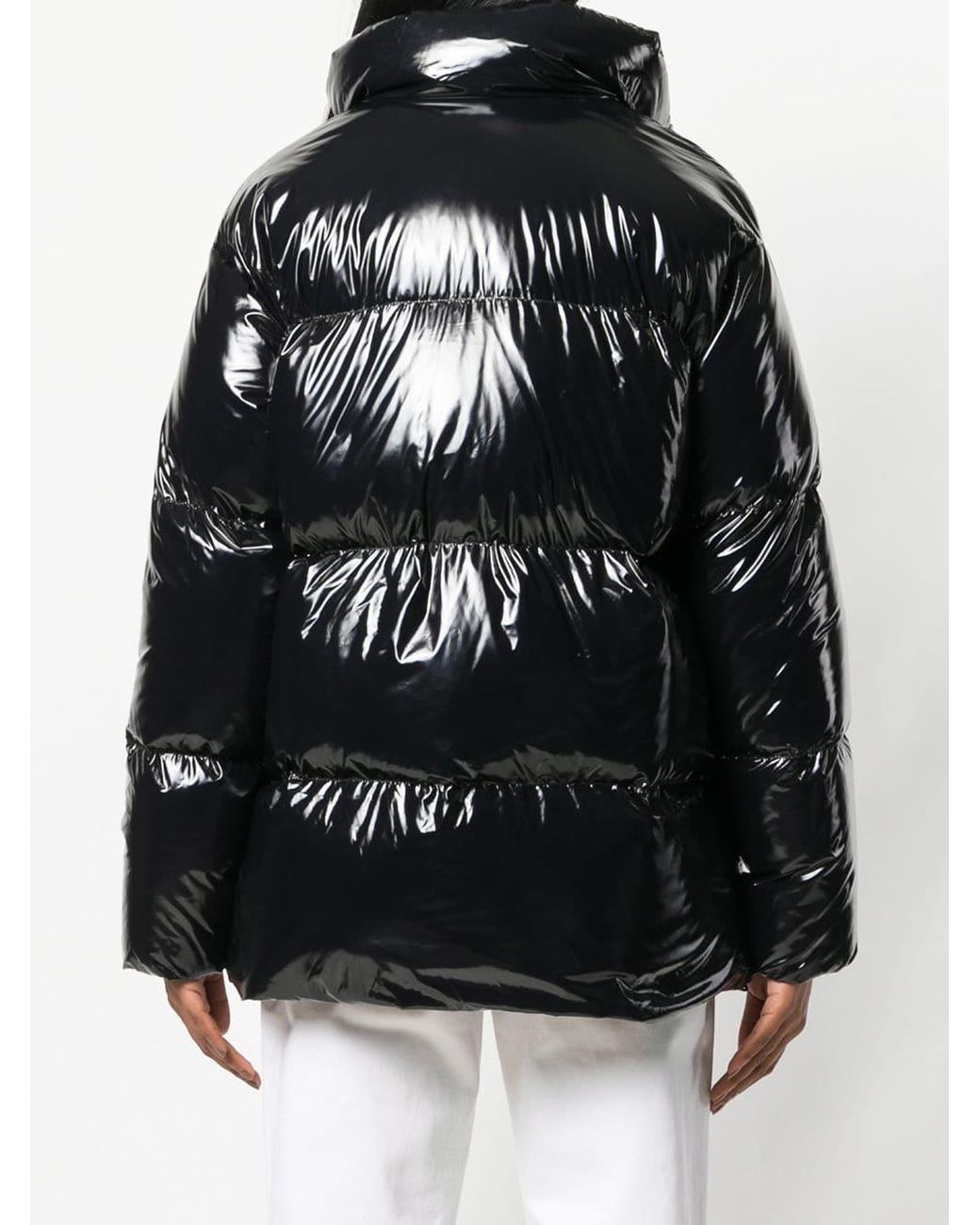 Tommy icons puffer jacket on sale black