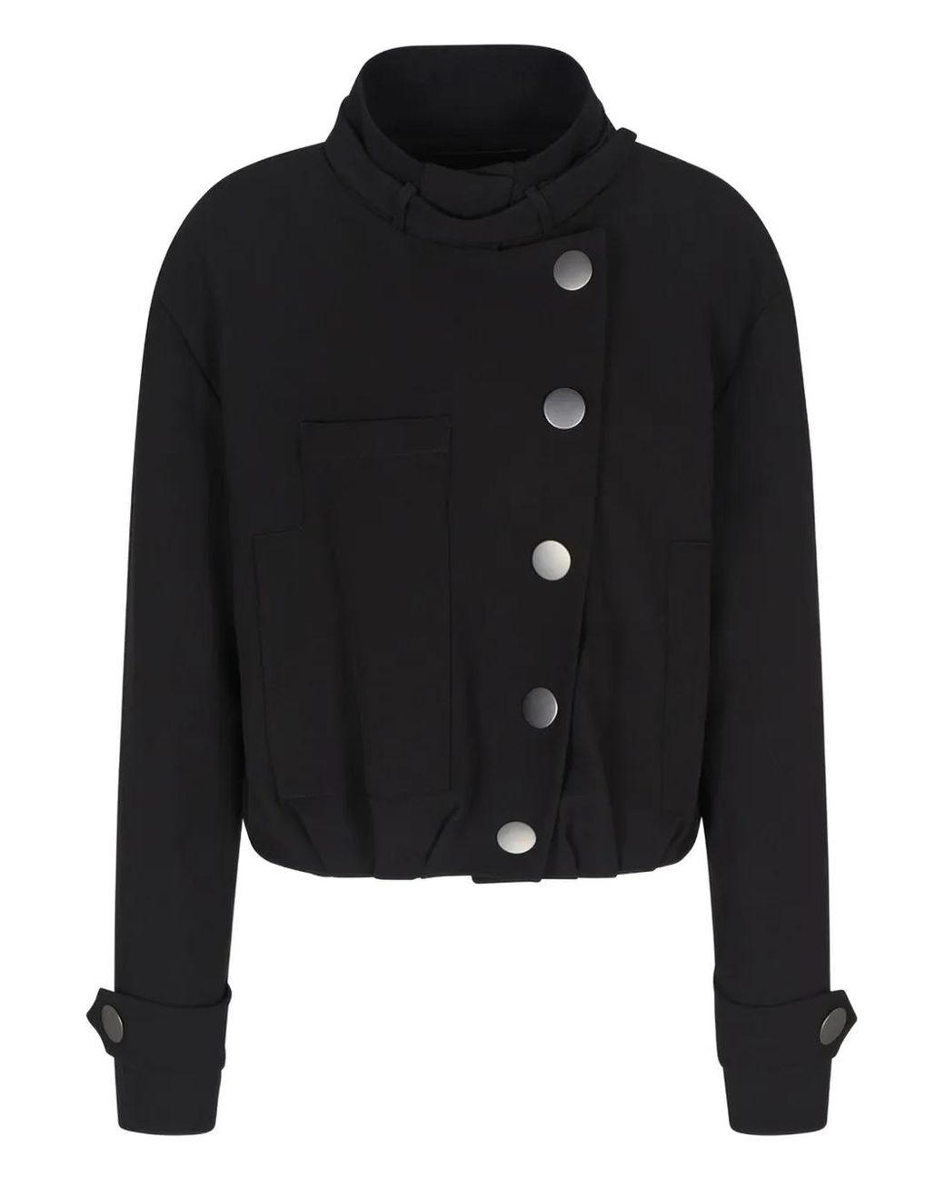 Giorgio Armani Black Long-Sleeve Jacket