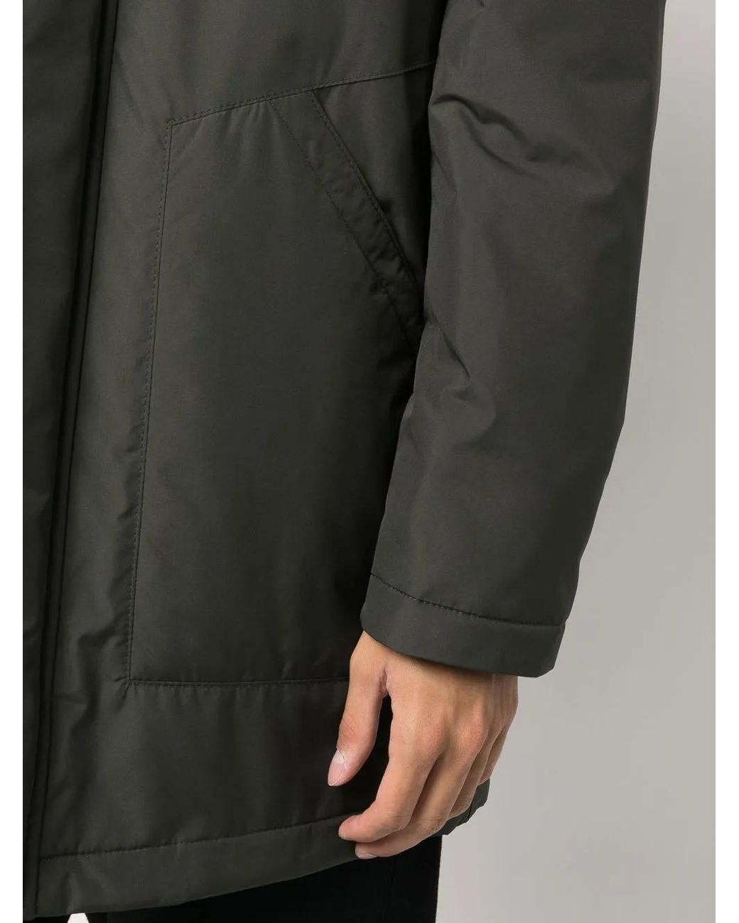 Corneliani Jas Met Capuchon in het Gray voor heren