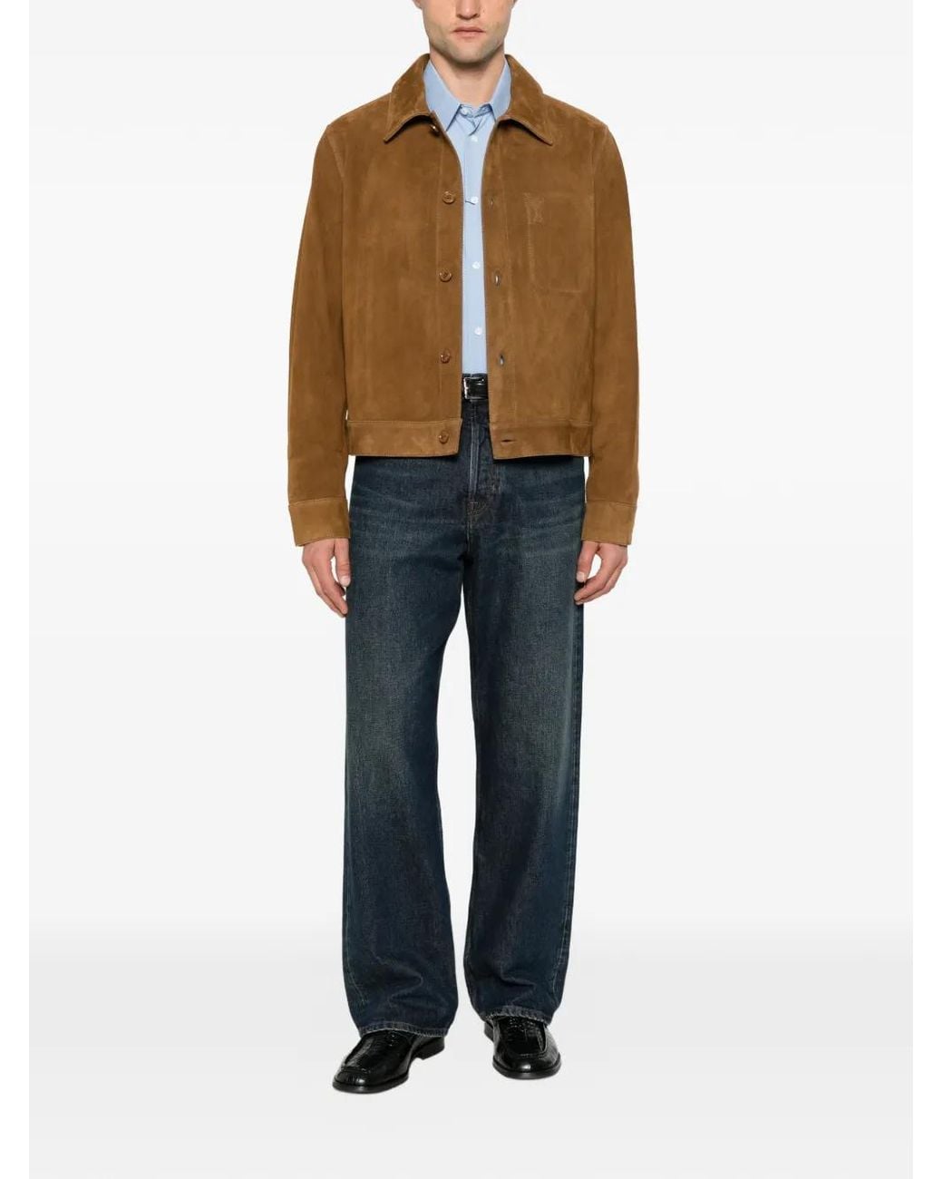 AMI Brown Ami De Coeur Jacket for men