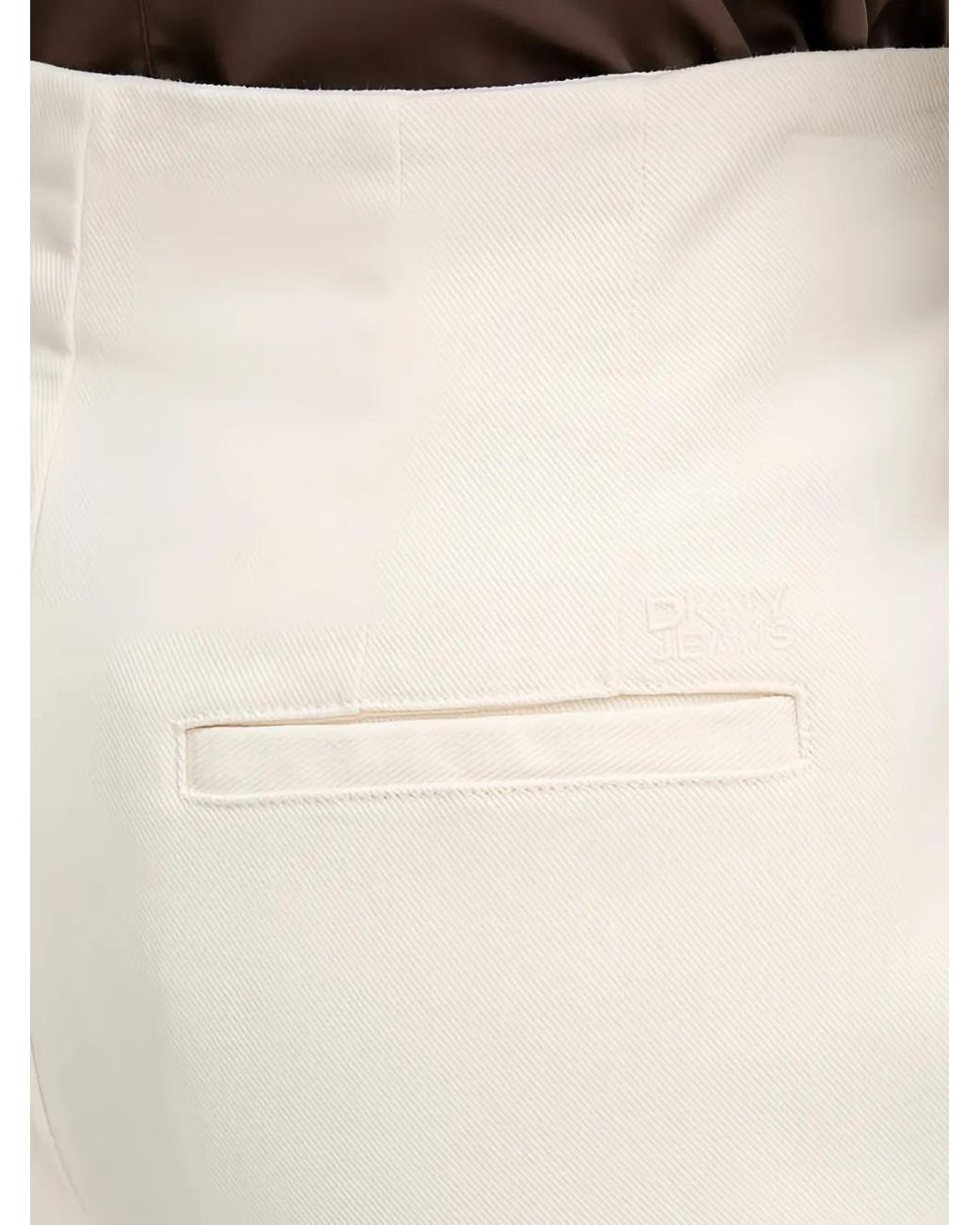 DKNY Natural High-Waisted Trousers