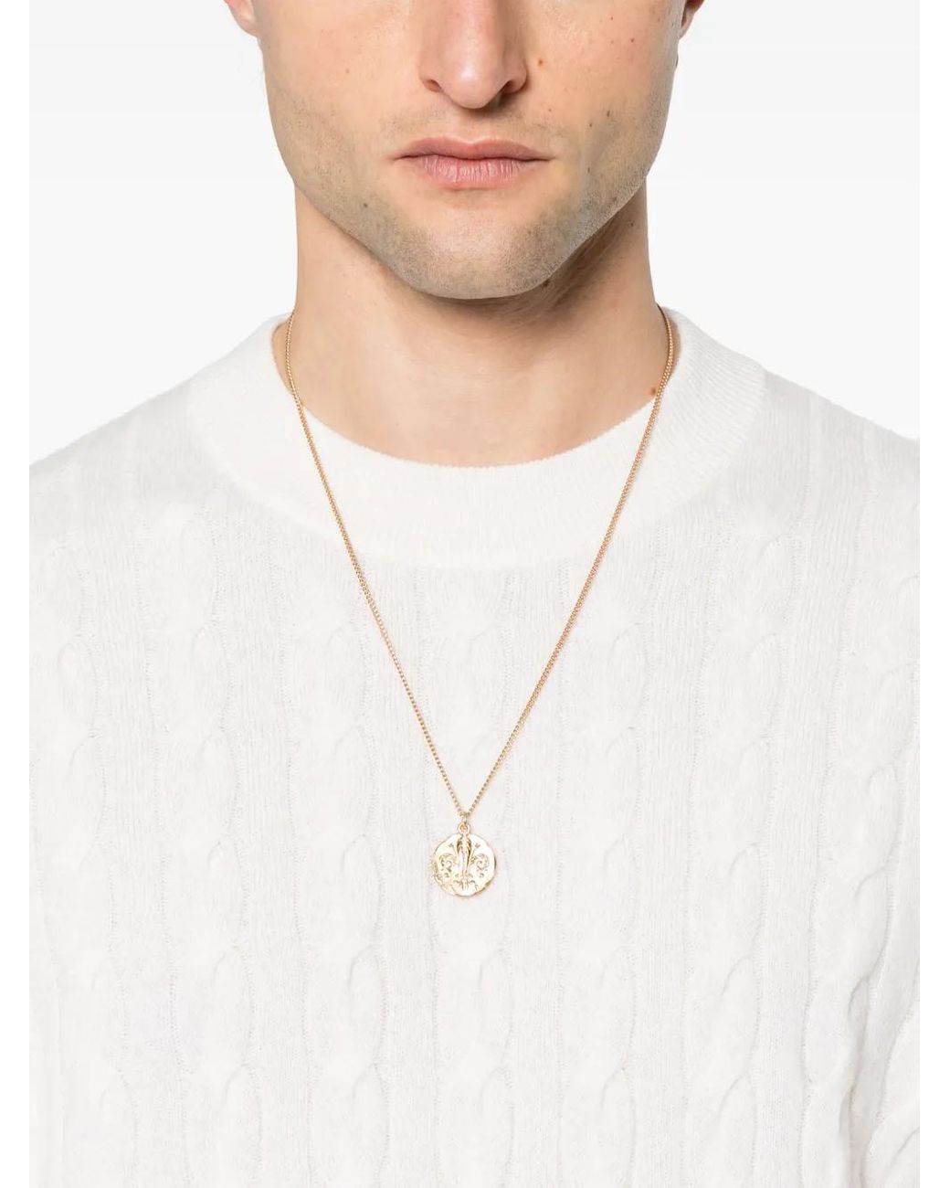 Lisa Yang White Oskar Sweater for men