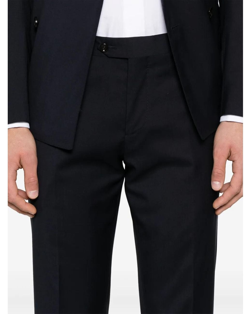 Lardini Blue Virgin-Wool Suit for men