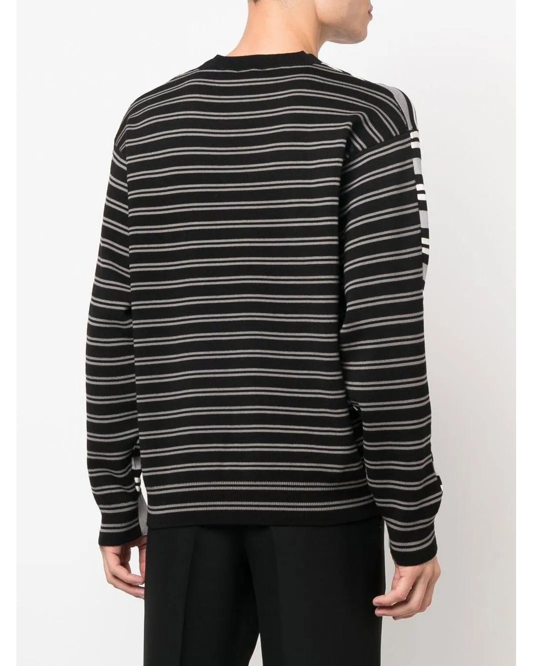 KENZO Black Round-Neck Knitwear for men