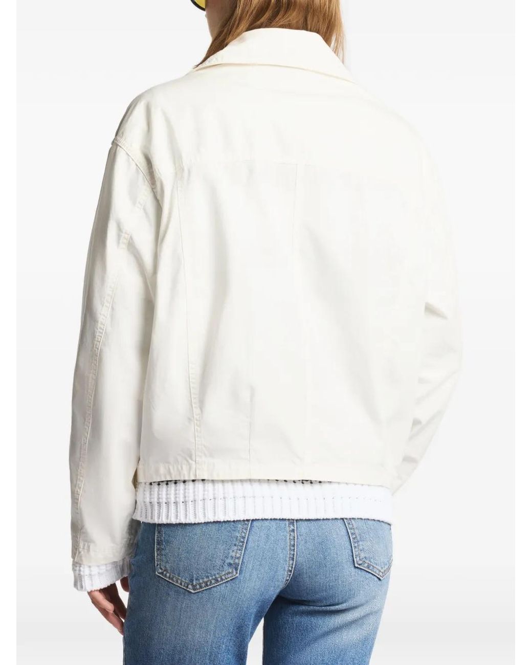 Chaqueta Con Botones Fay de color White