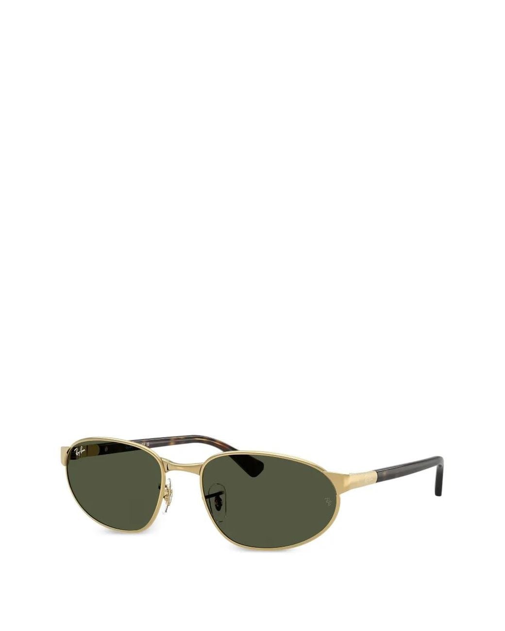 Ray-Ban Green Lunettes De Soleil À Monture Ovale